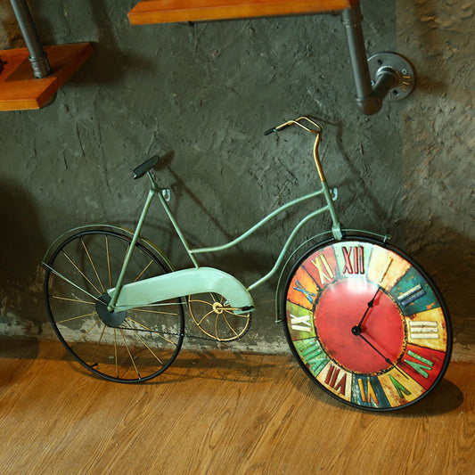 BikeWheel Time Capsule Wall Clock